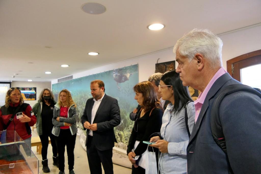 Momento de la visita