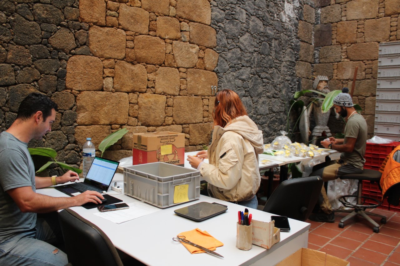 campaña de registro material arqueológico El Hierro