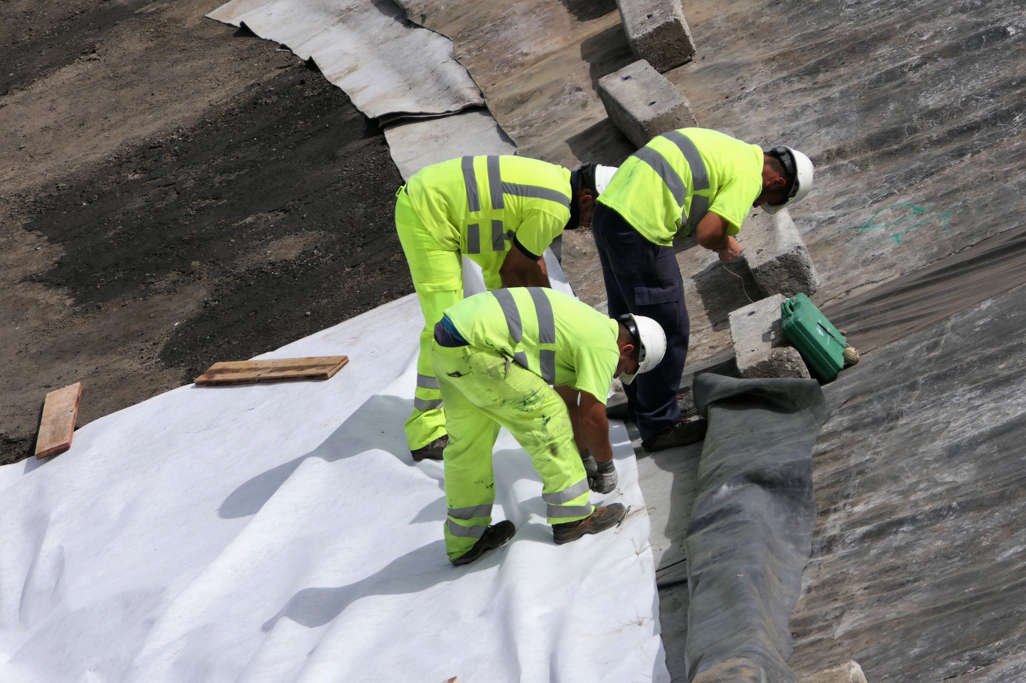 Obras balsa de riego del Valle del Golfo