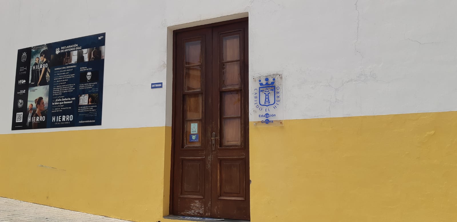 Fachada área de Educación Cabildo de El Hierro