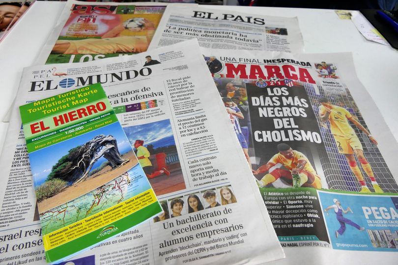 prensa en papel