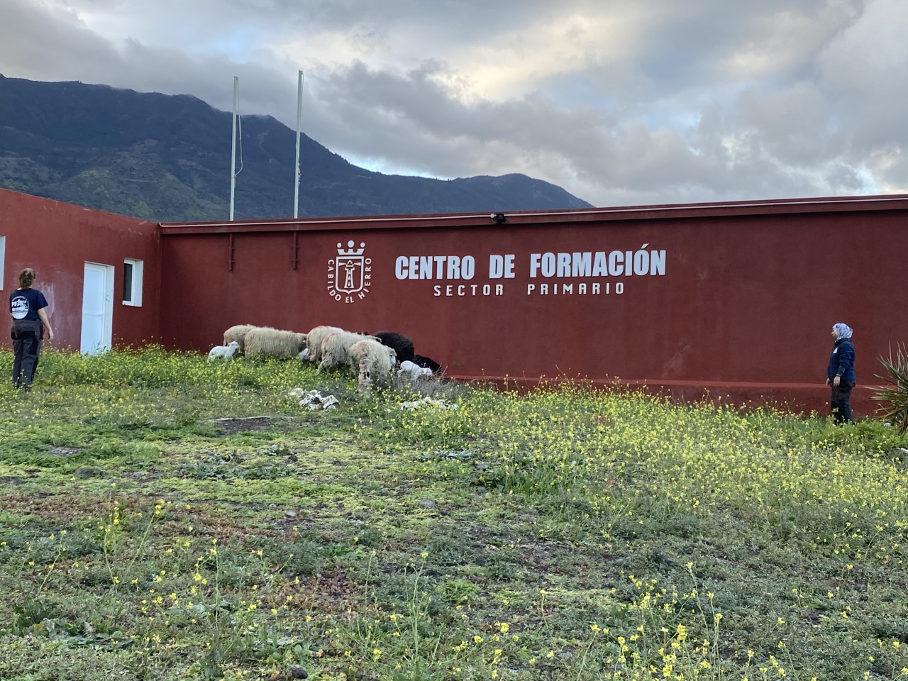 Fachada centro educativo agroganadería El Hierro