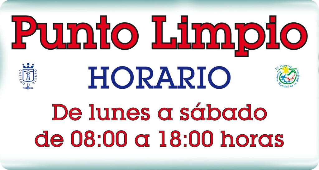 Horarios puntos limpios