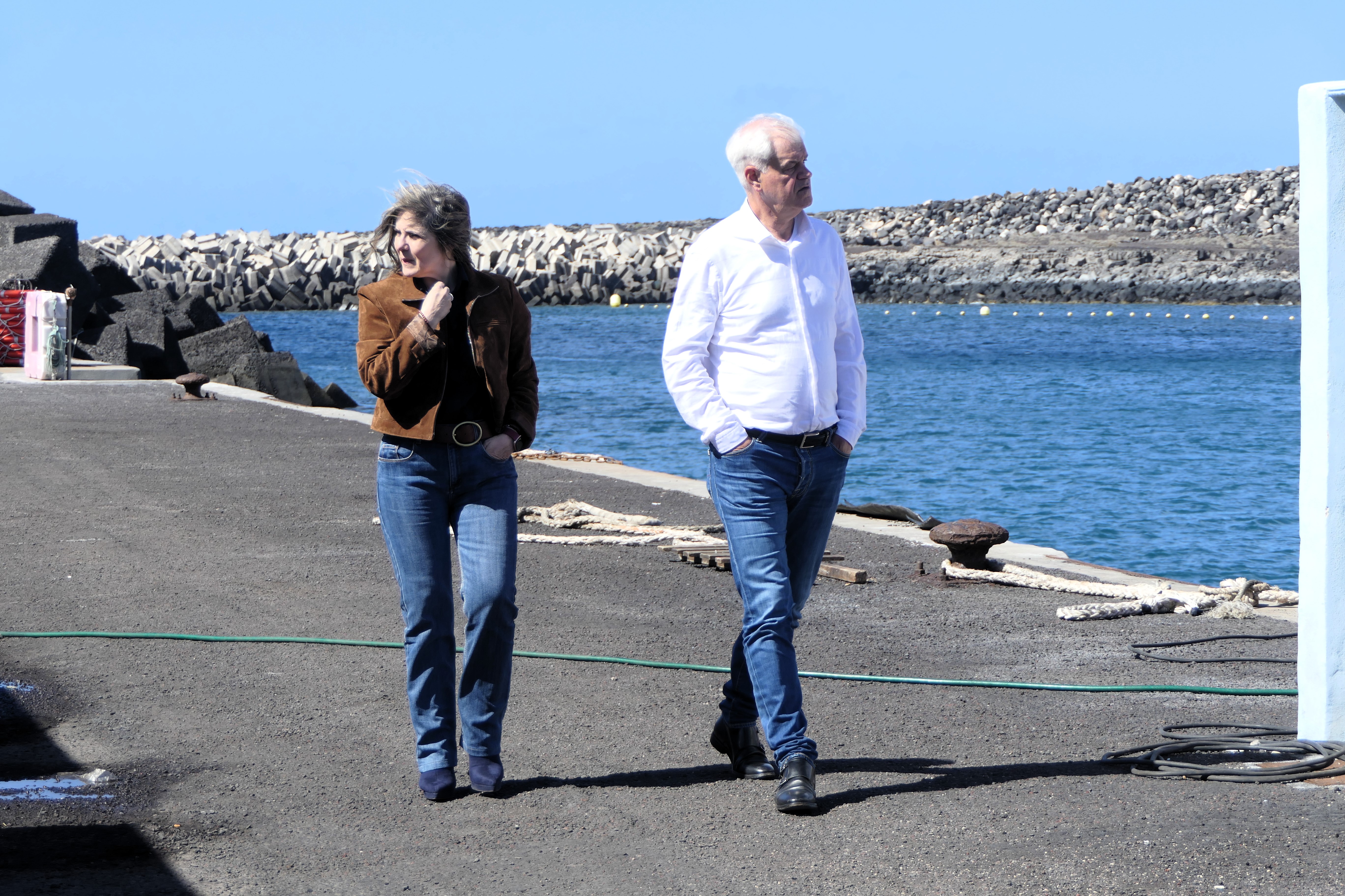 Visita a muelle de La Restinga (1)