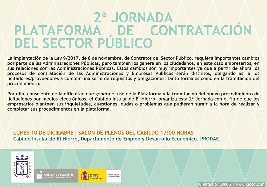 2ª Jornada sobre la Plataforma de Contratación del Sector Público