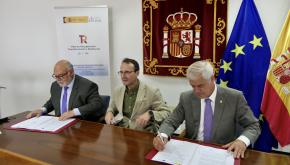 Firma del convenio de colaboración para la mejora de la red de riego de El Golfo