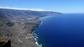 Panorámica del Valle del Golfo desde mirador de La Peña (RA)