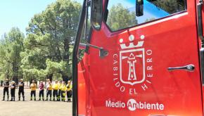 Dispositivo contra incendios forestales del Cabildo de El Hierro