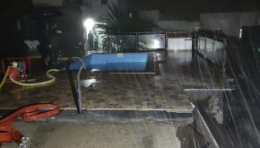 intervención en una piscina en El Pinar