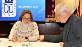 Presidente y vicepresidenta trabajan en proyecto de Presupuesto 2023