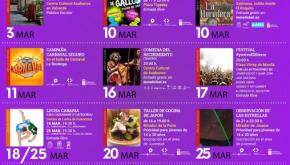 Agenda cultural marzo