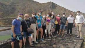 Una expedición de la OMT visita El Hierro para validarlo como destino seguro